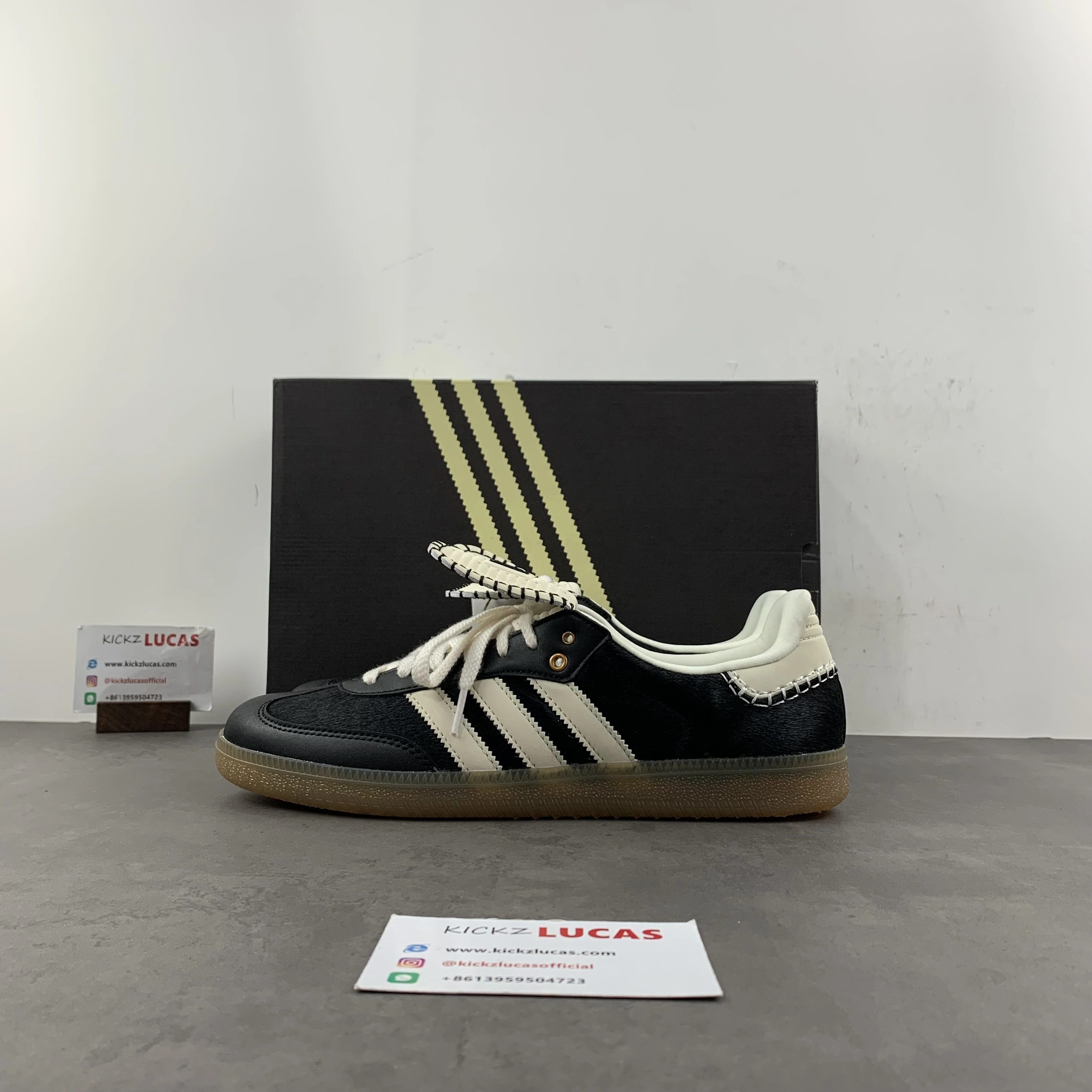 Samba Pony Tonal Wales Bonner Core Black IE ModernLook 2788