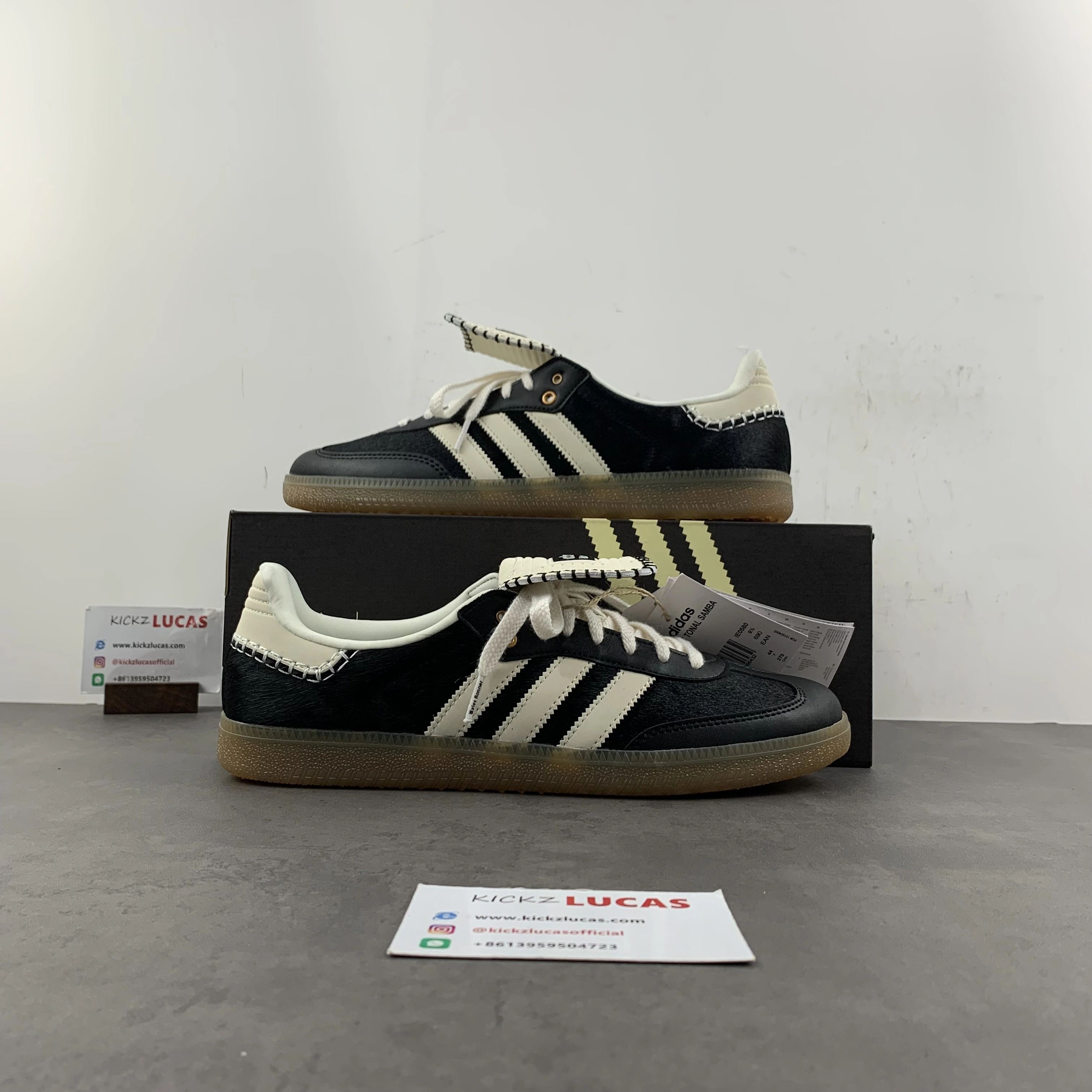 Samba Pony Tonal Wales Bonner Core Black IE ModernLook 2788