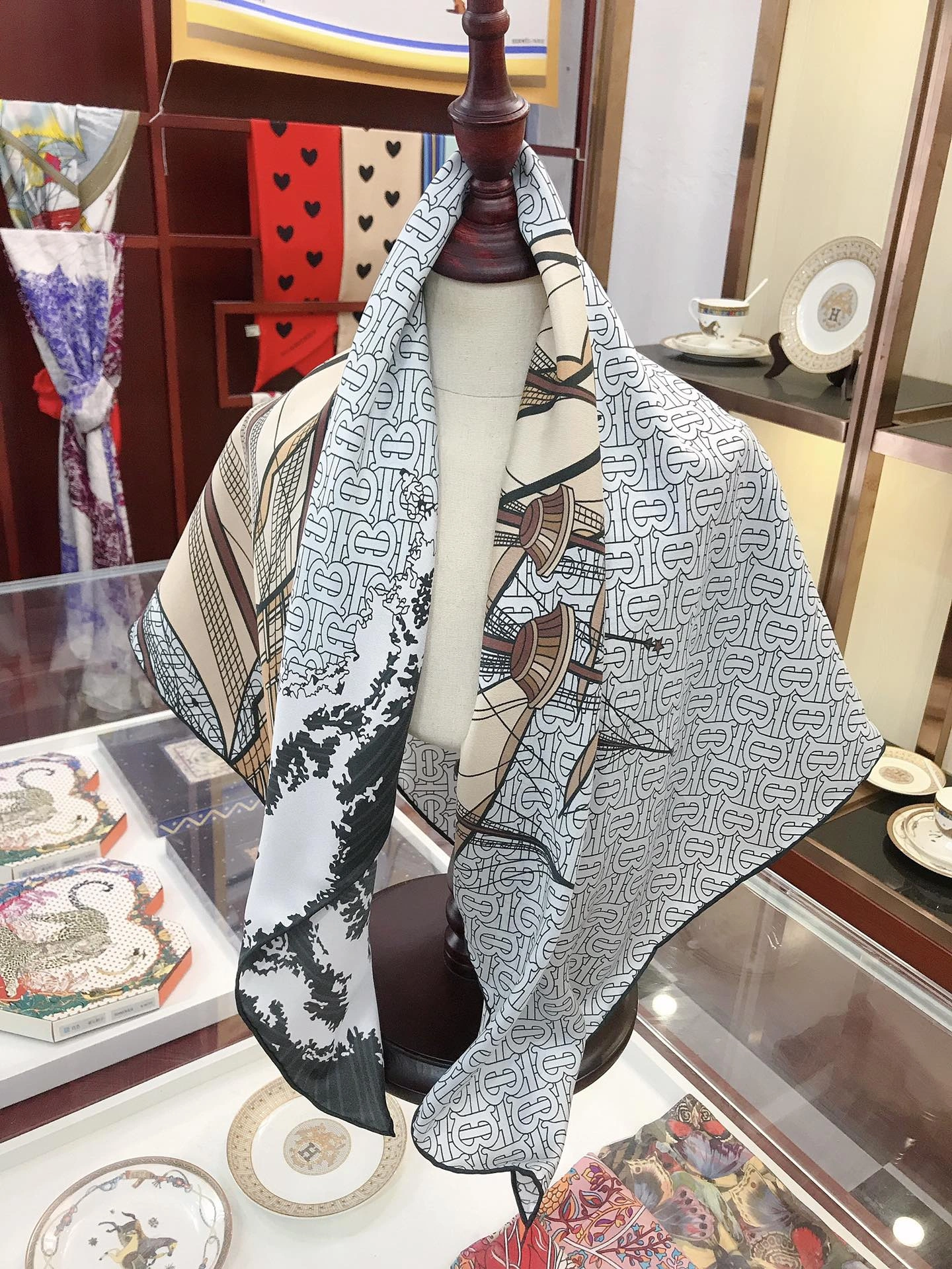 Scarf 90*90cm Soft 18022