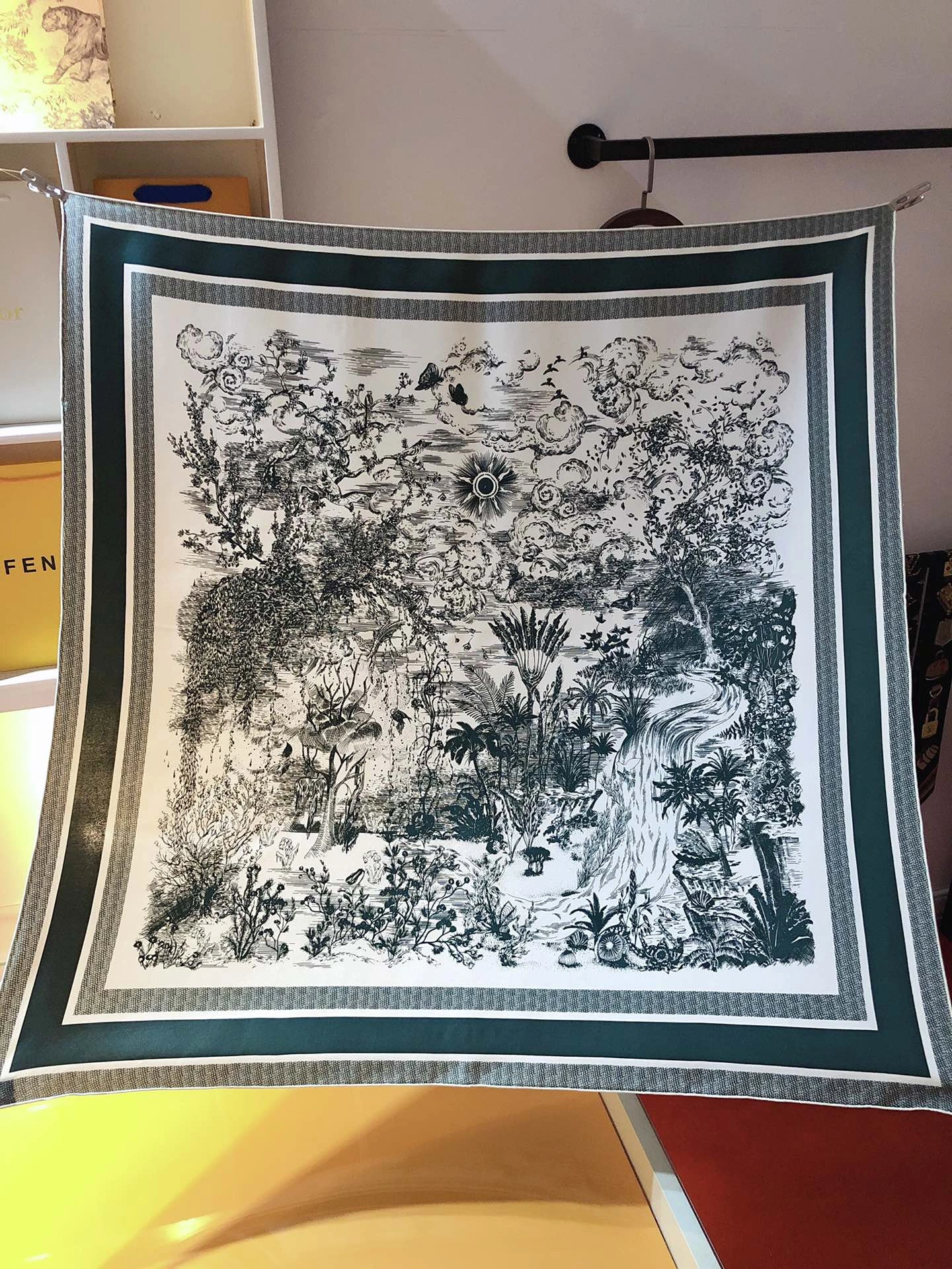 Scarf 90*90cm Elegant 17918