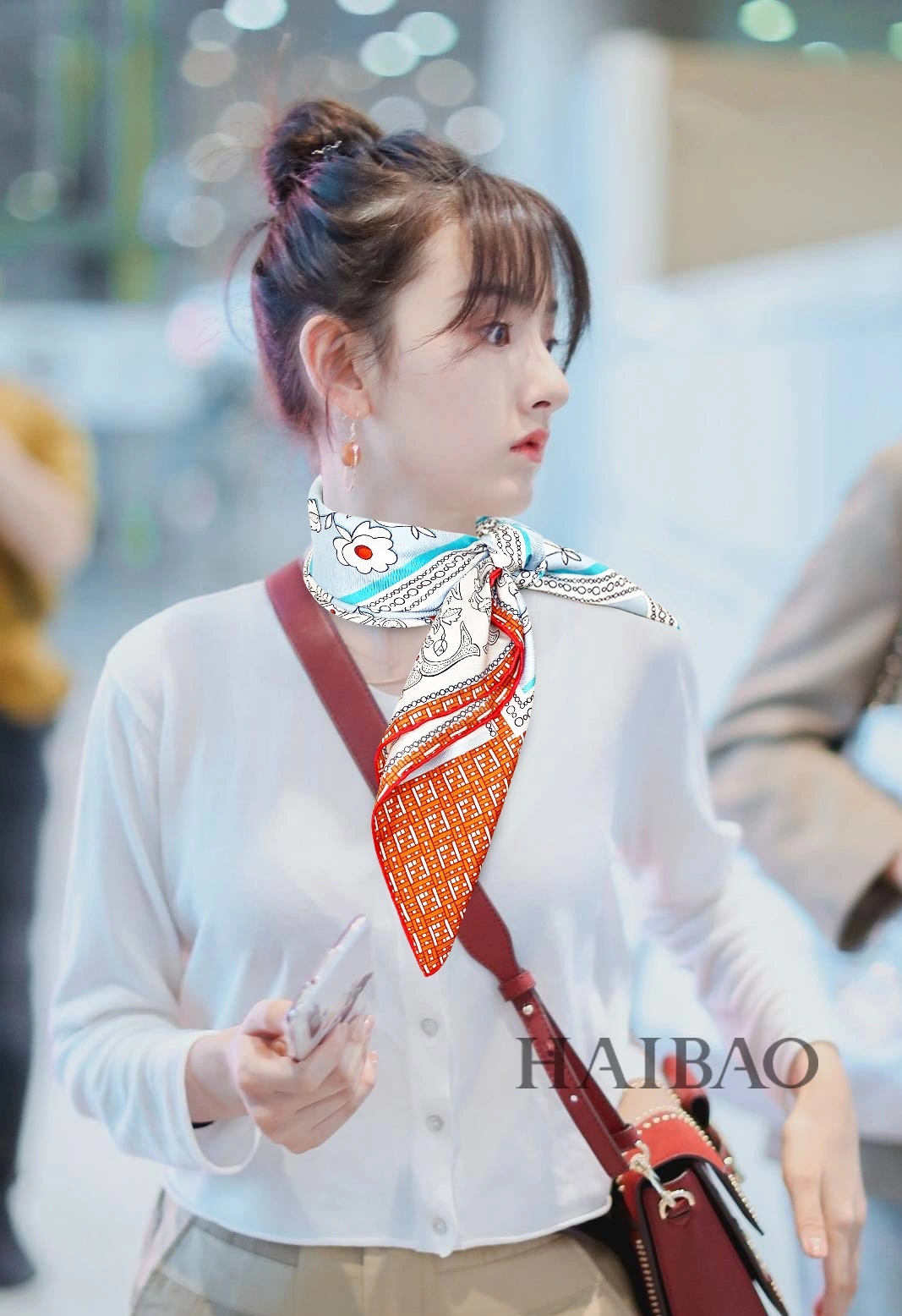Scarf 90X90cm Durable 17996