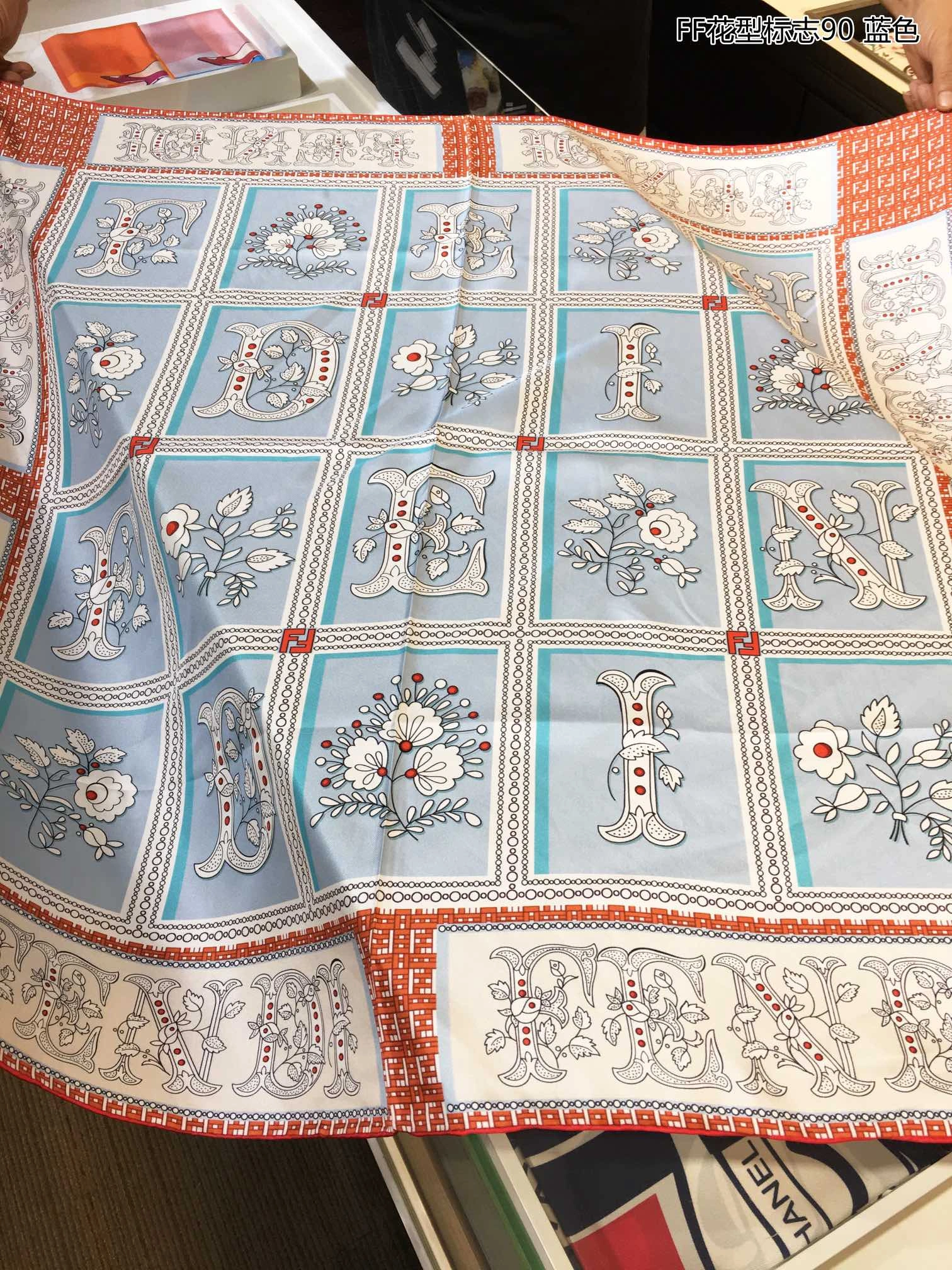 Casual Scarf 90X90cm 17944