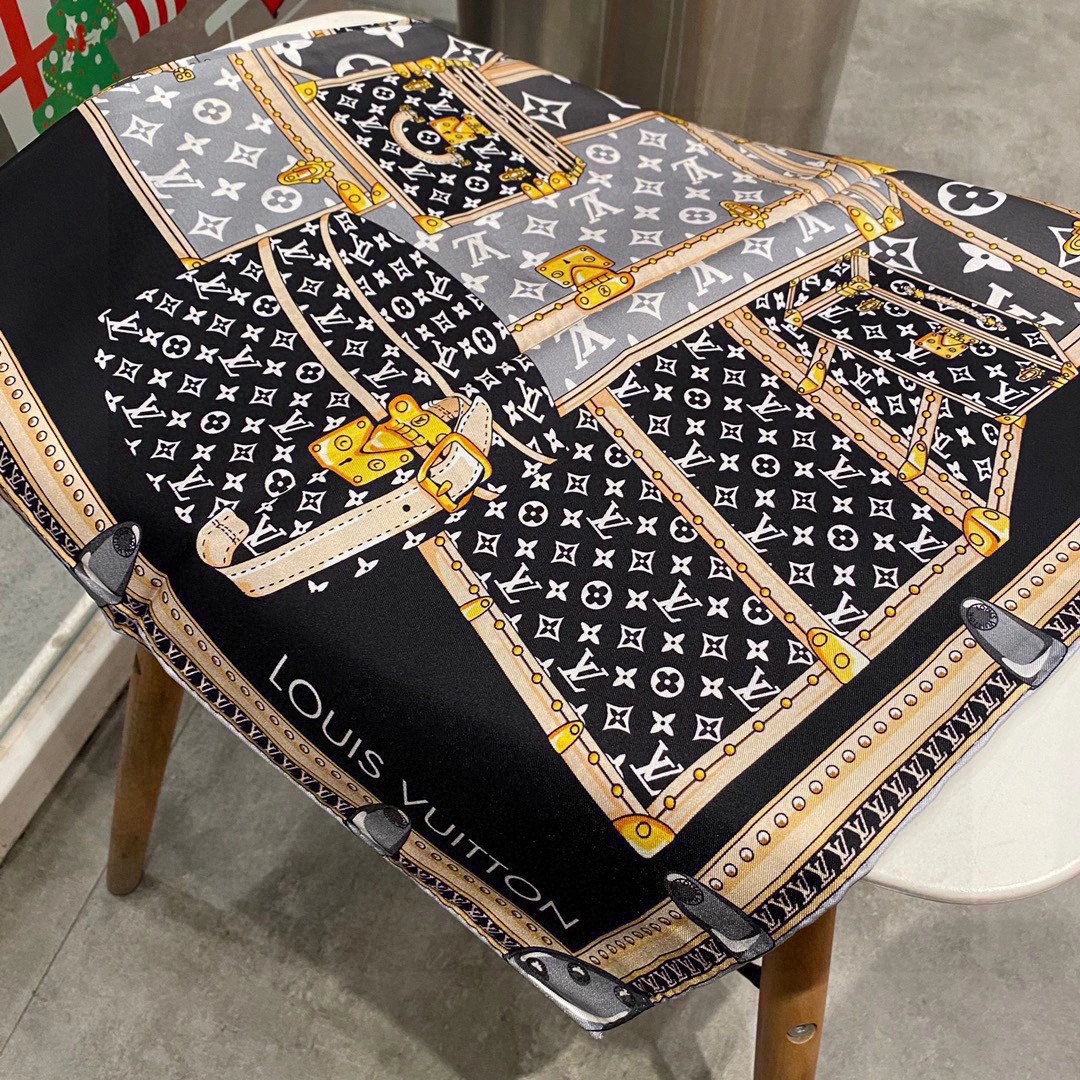Neat Scarf 90X90cm 17954