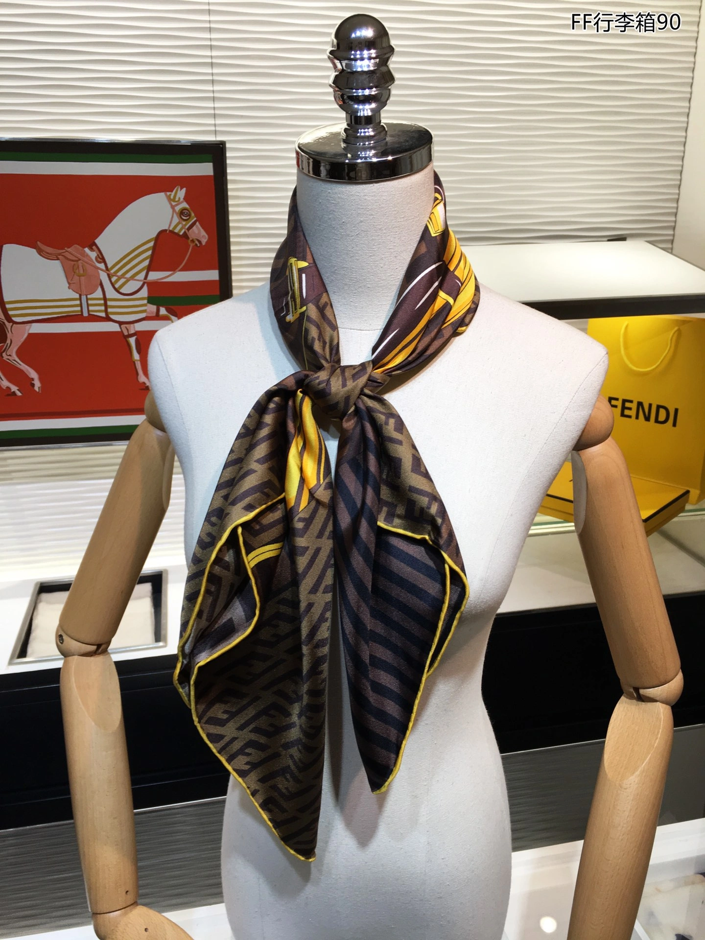 Scarf 90x90cm Durable 17939