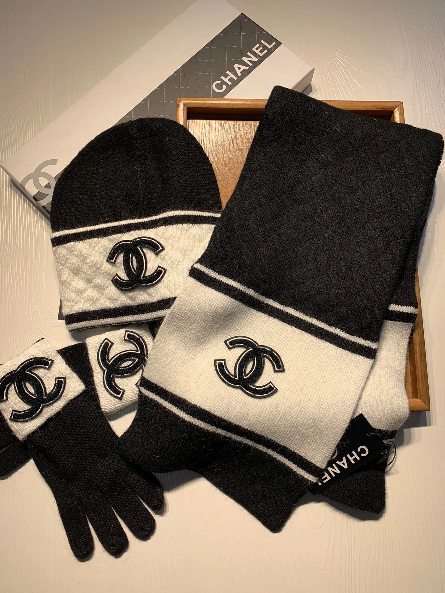 Scarf three-piece Flexible 17868