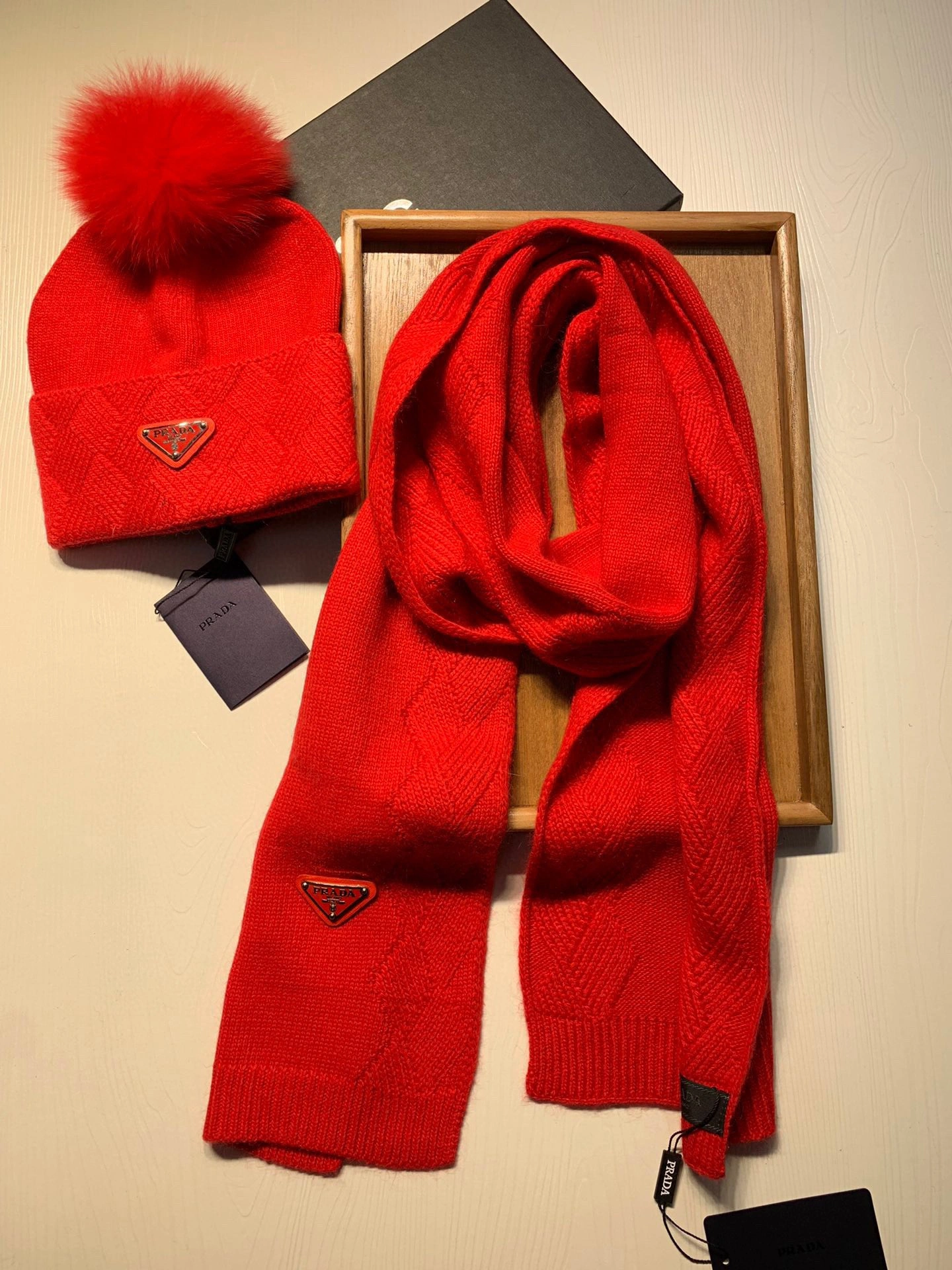 Scarf three-piece Reliable 17866
