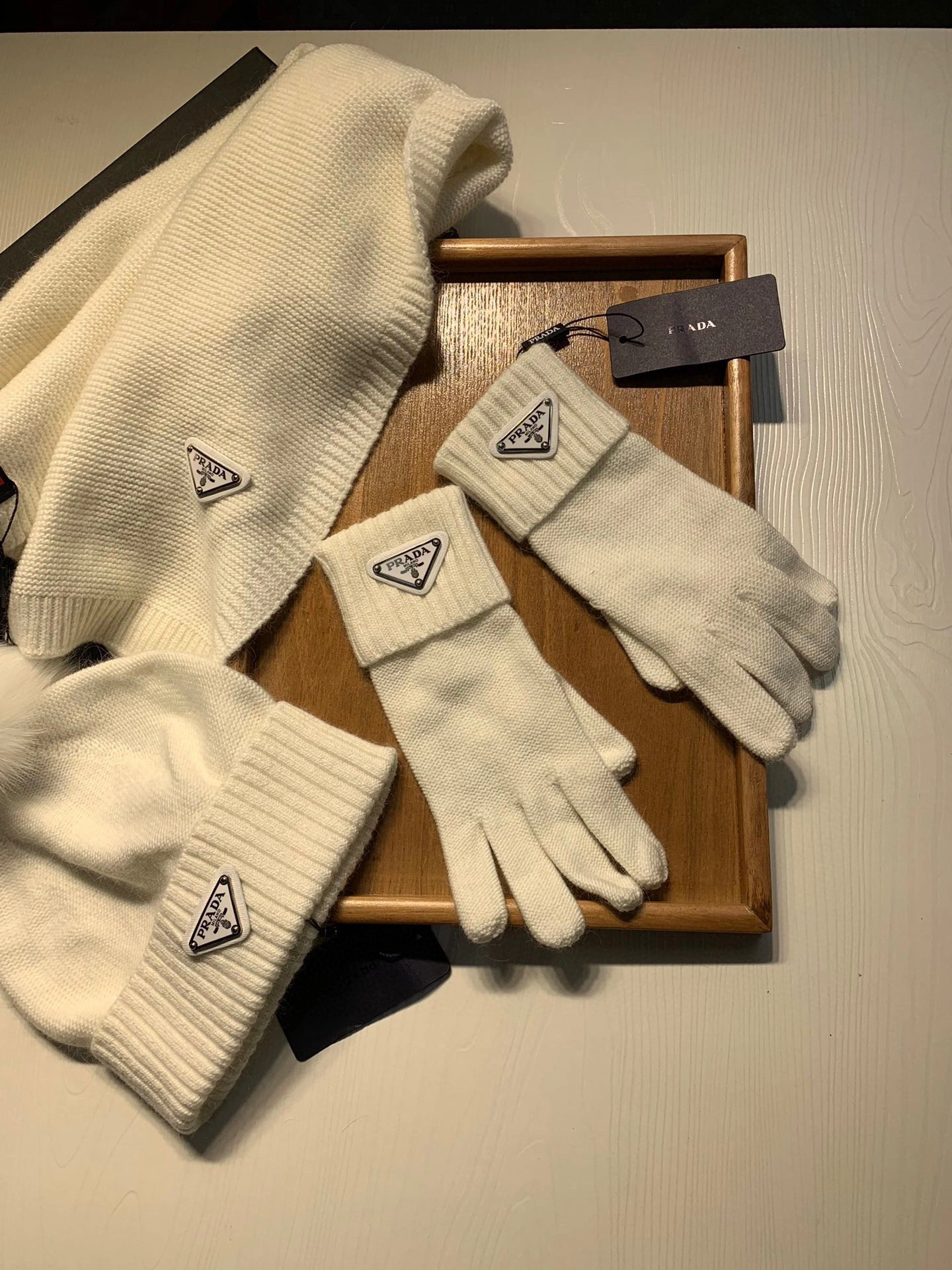 Scarf three-piece Timeless 17873