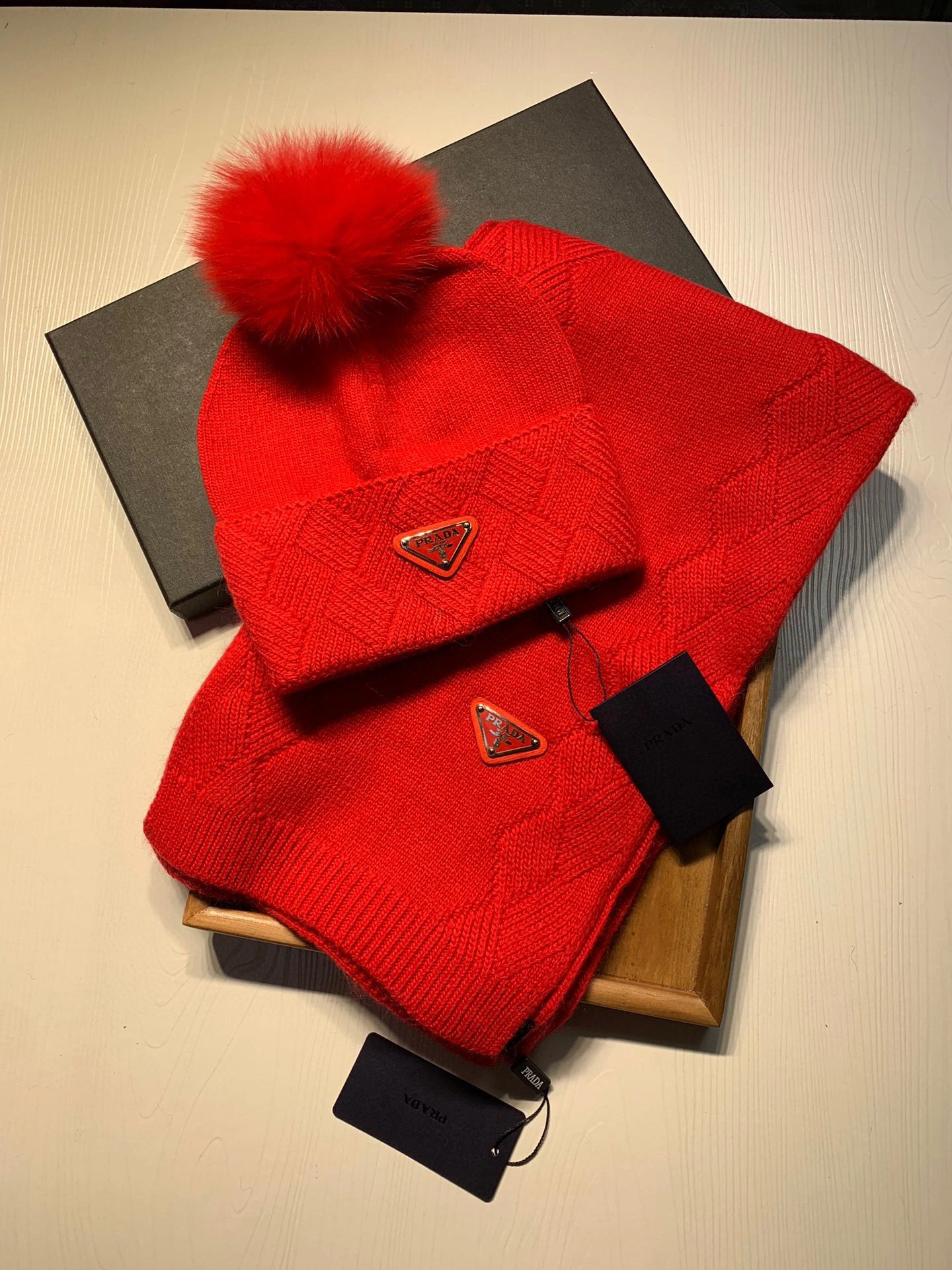 Scarf three-piece Reliable 17866