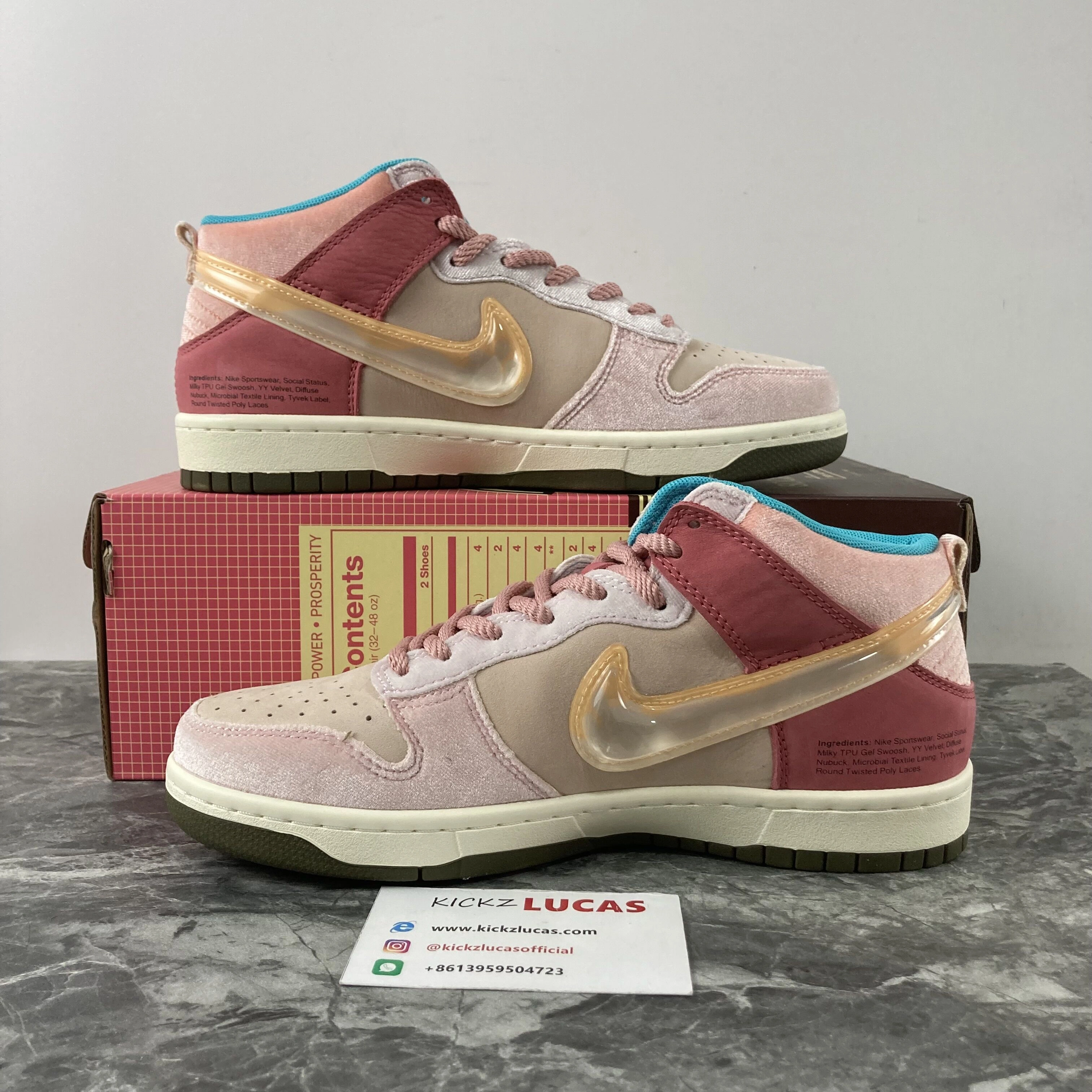 Social Status x Nk SB Dunk High Pro QS DJ1173- GoodFit 549