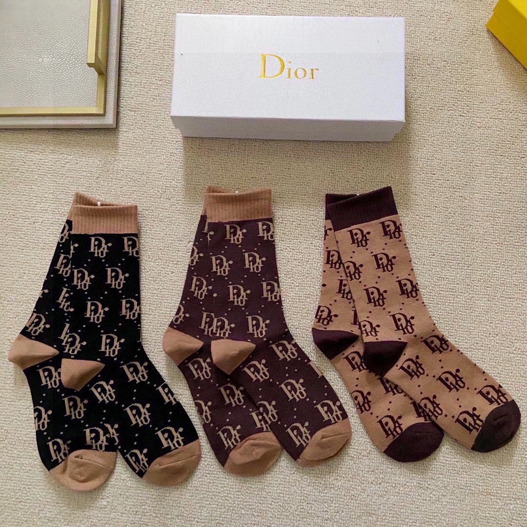 Socks 3pieces Durable 18417