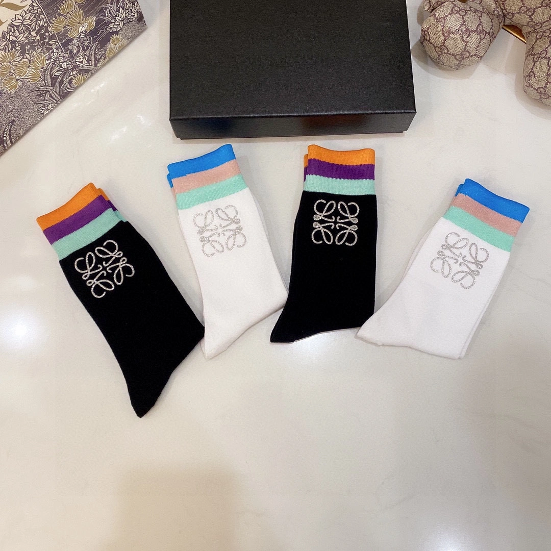 Socks 4pieces Popular 18462