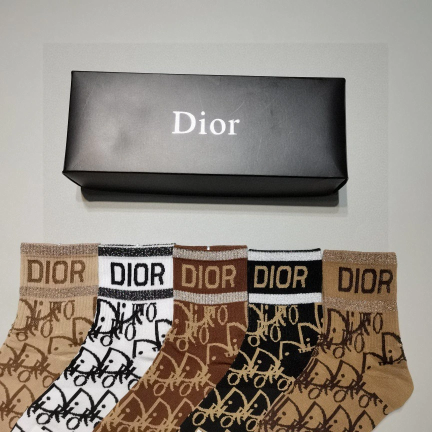 Socks 5 pairs Vibrant 18170