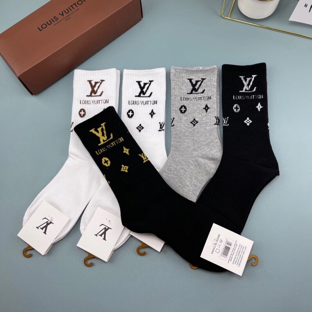 Socks 5 pairs Breathable 18175