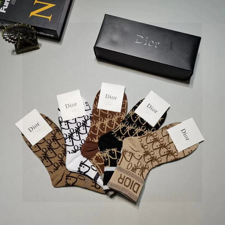 Socks 5 pairs Vibrant 18170