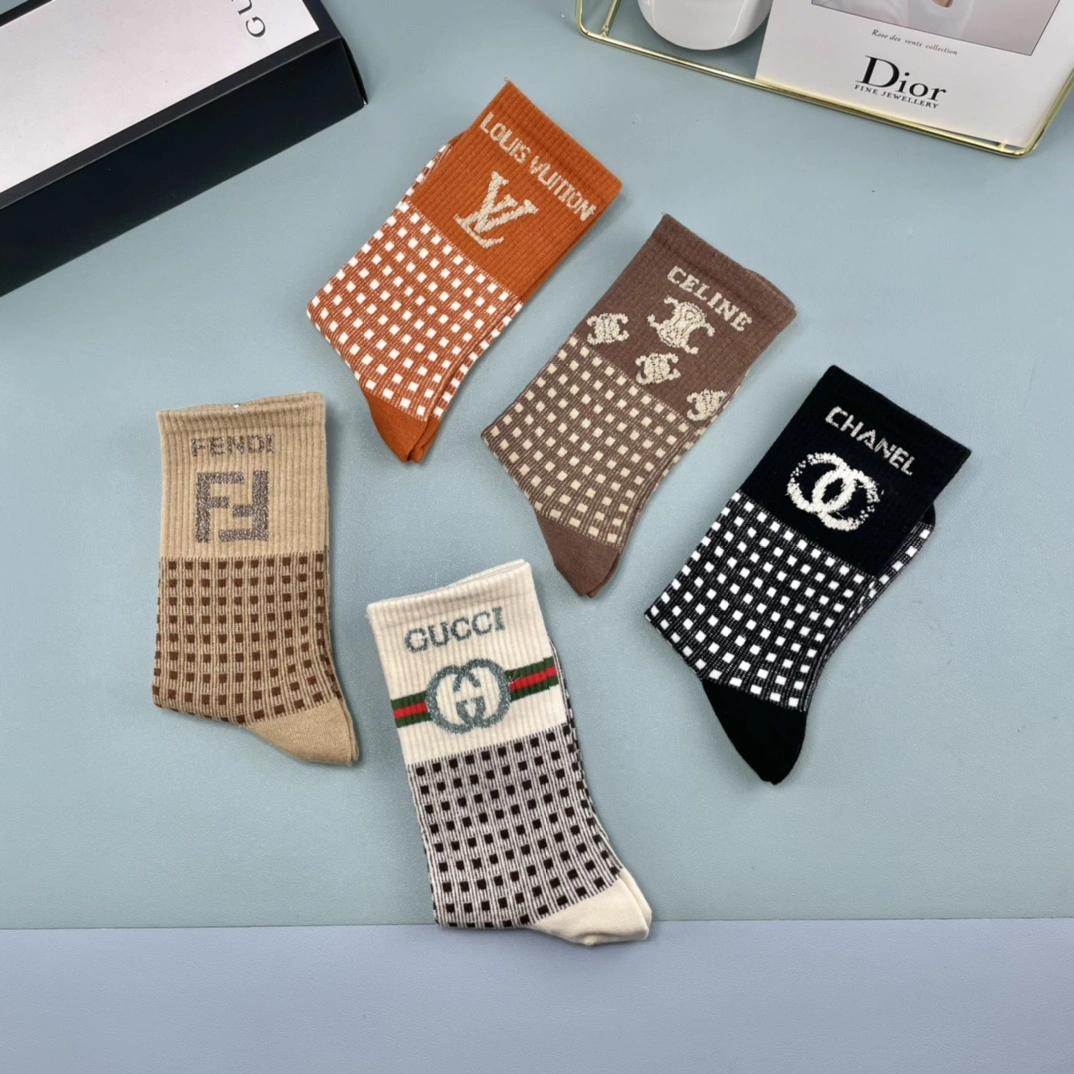Socks 5 pairs Bold 18164