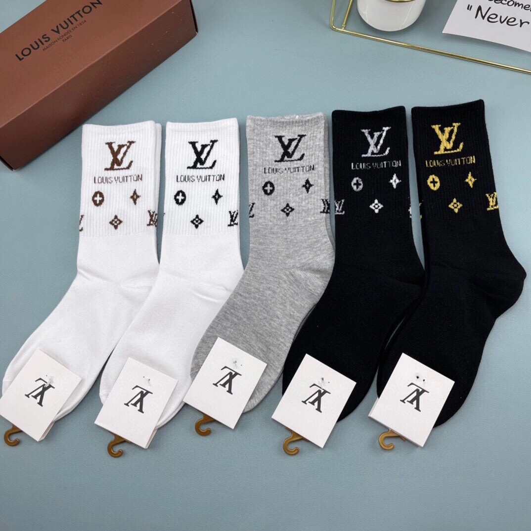 Socks 5 pairs Breathable 18175
