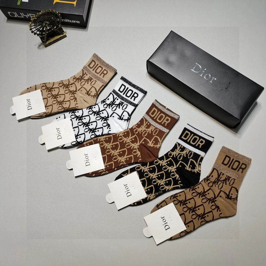 Socks 5 pairs Vibrant 18170