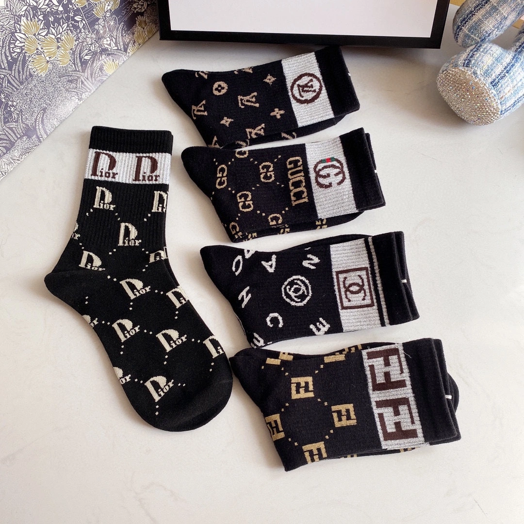 Socks 5 pairs EasyCare 18187