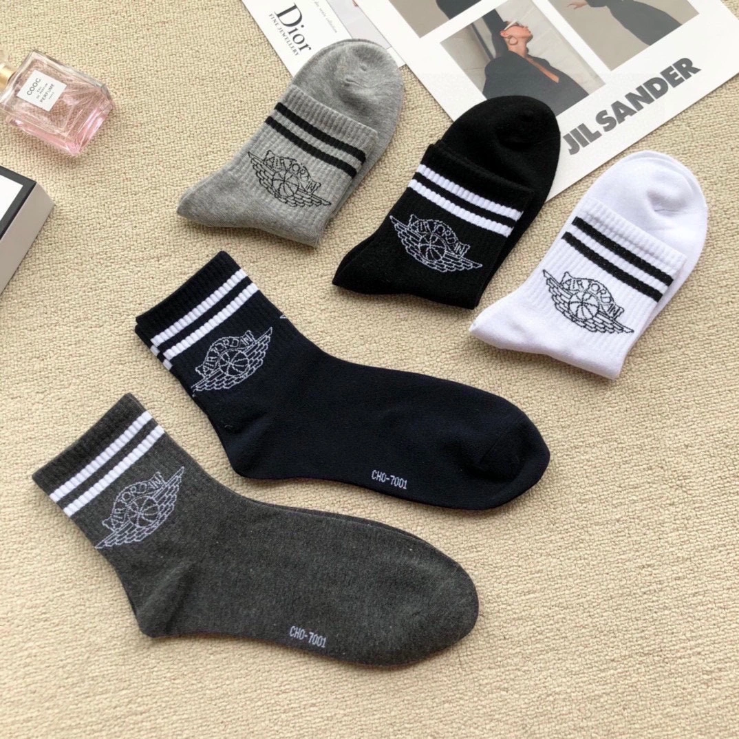 Socks 5 pairs WrinkleFree 18146