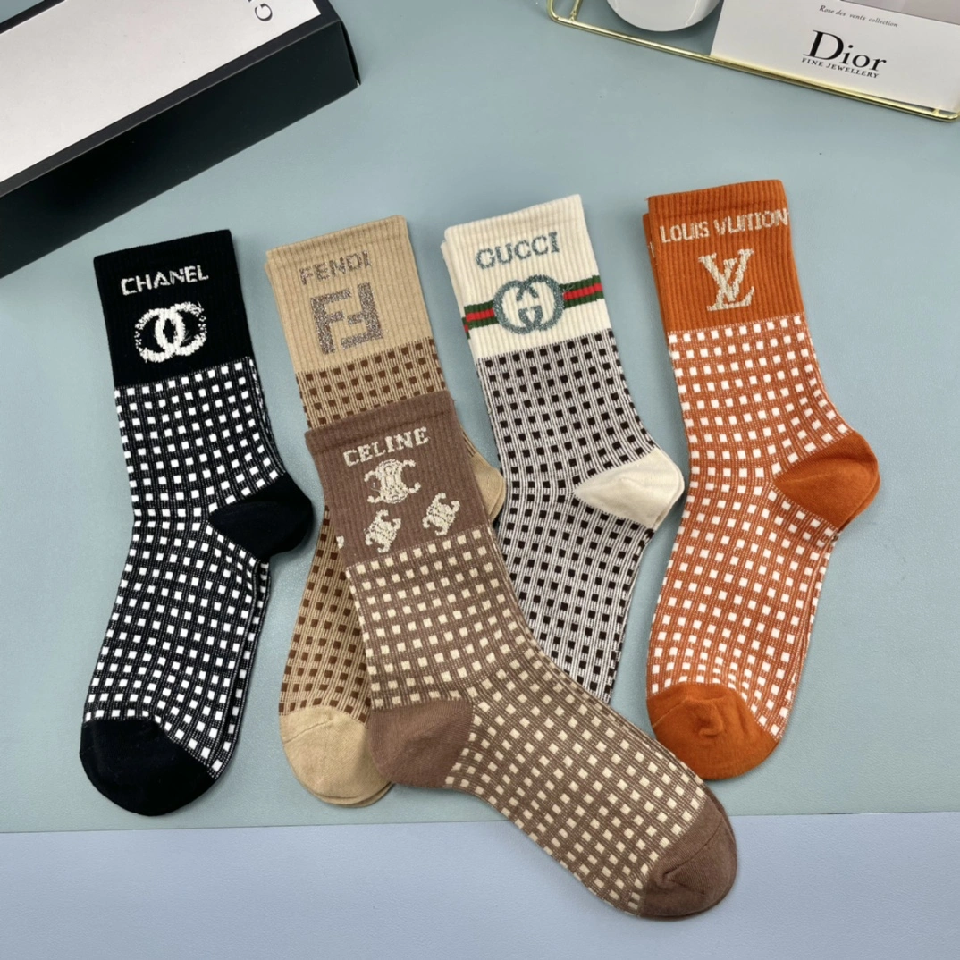 Socks 5 pairs Bold 18164