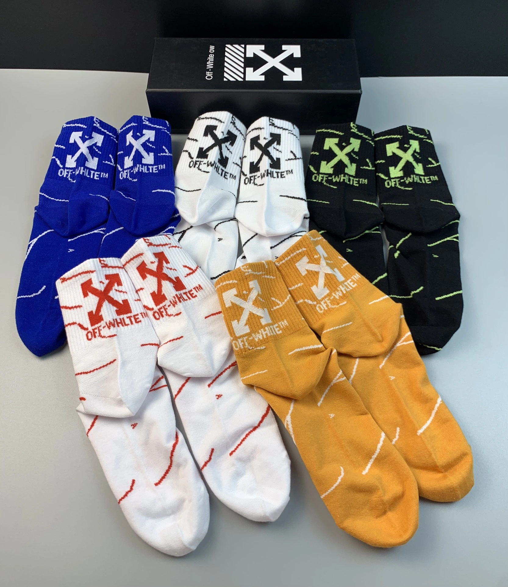 Socks 5 pairs Sleek 18141
