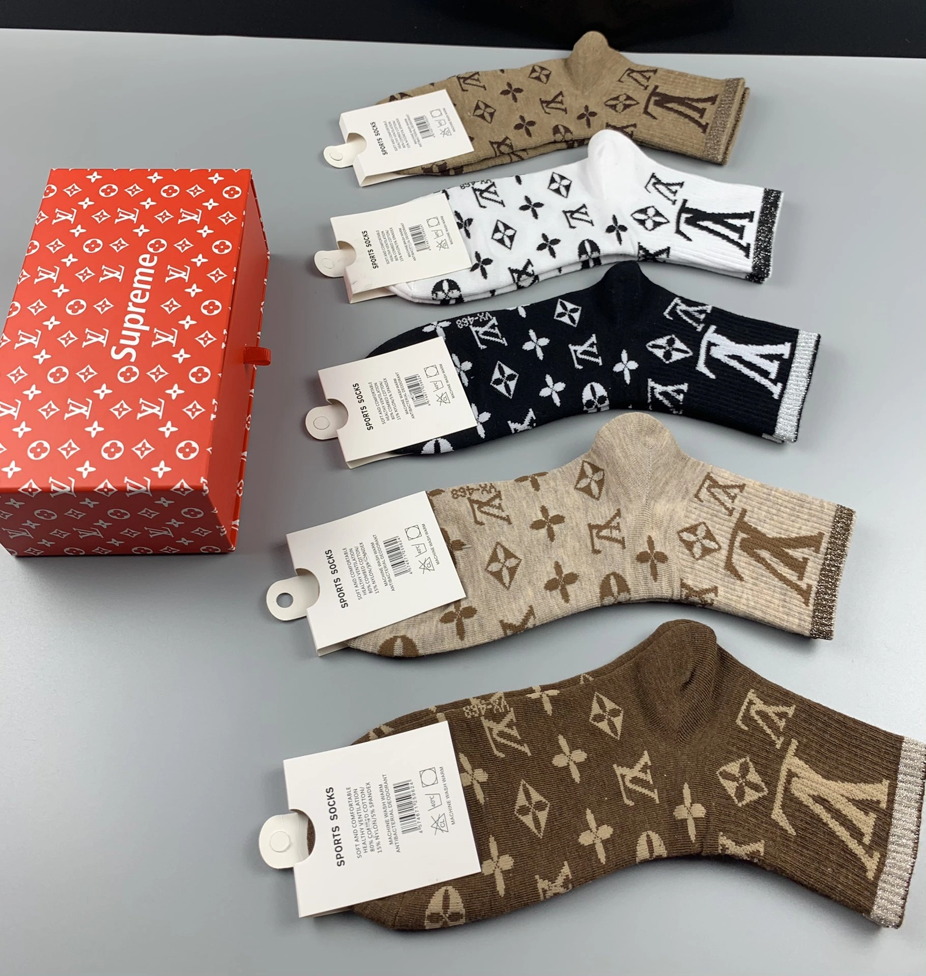 Affordable Socks 5 pairs 18193