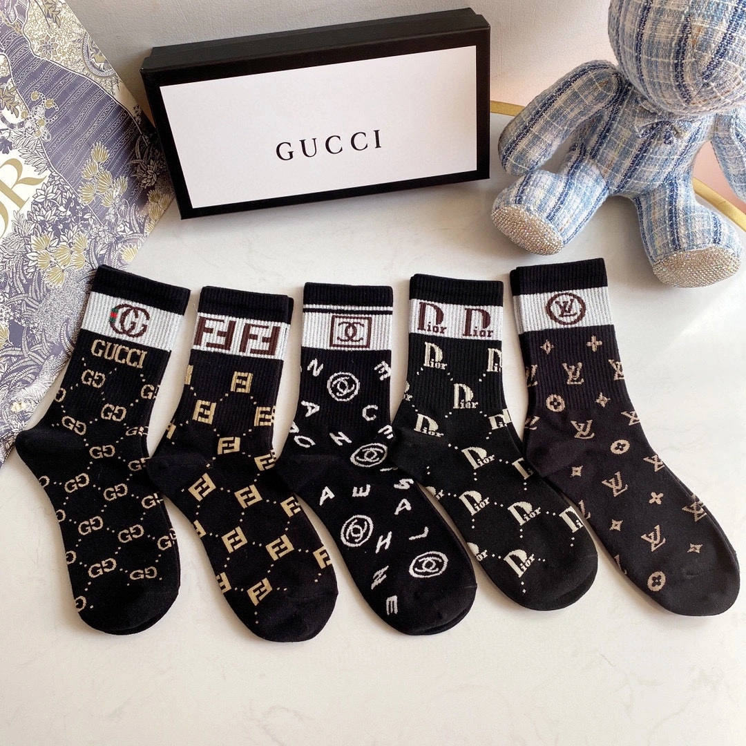 Socks 5 pairs EasyCare 18187