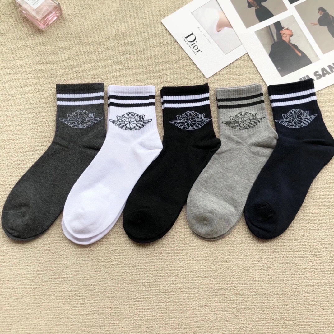 Socks 5 pairs WrinkleFree 18146