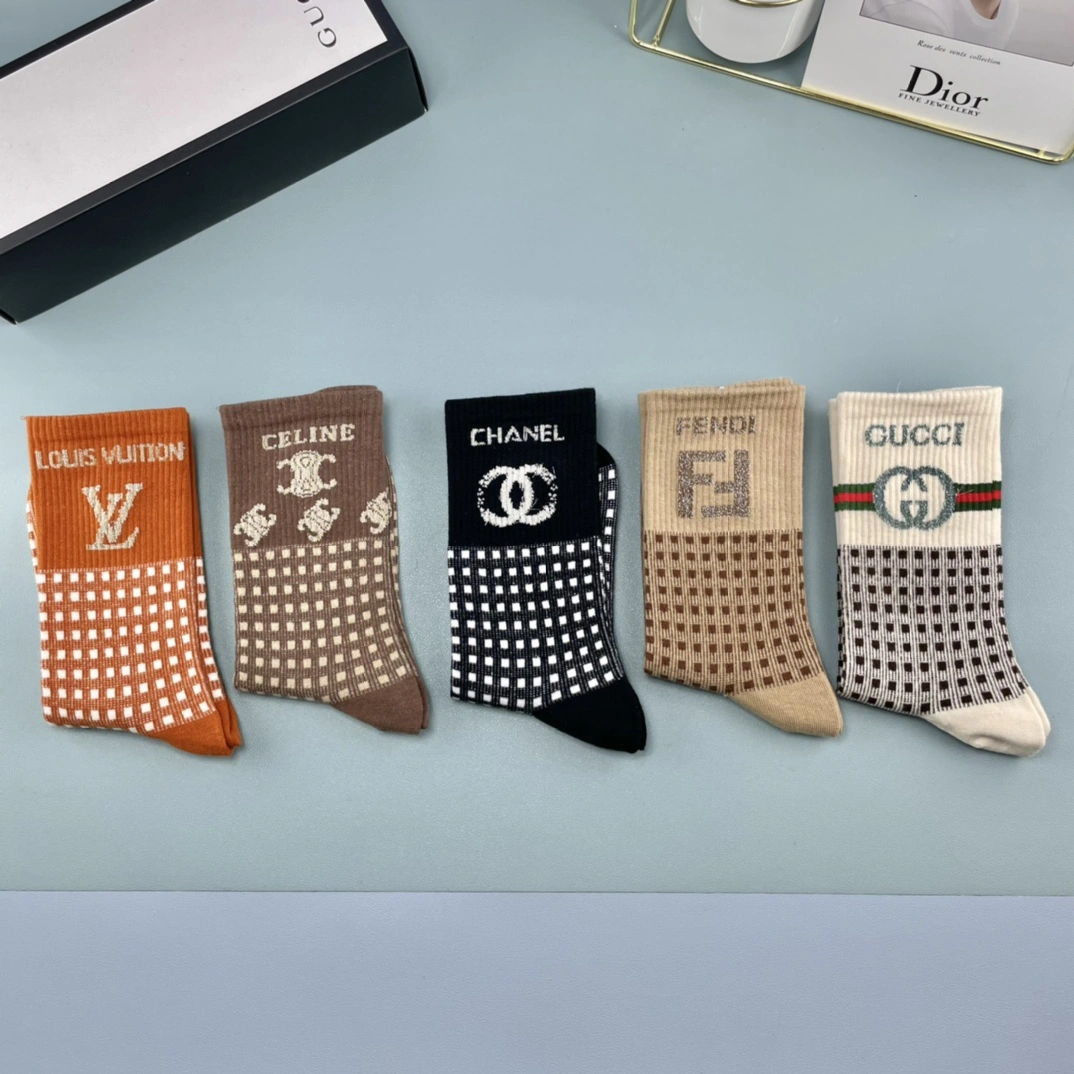 Socks 5 pairs Bold 18164