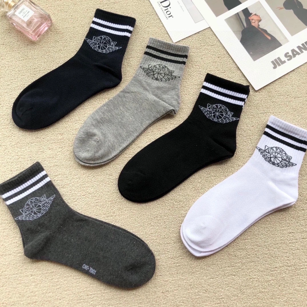 Socks 5 pairs WrinkleFree 18146