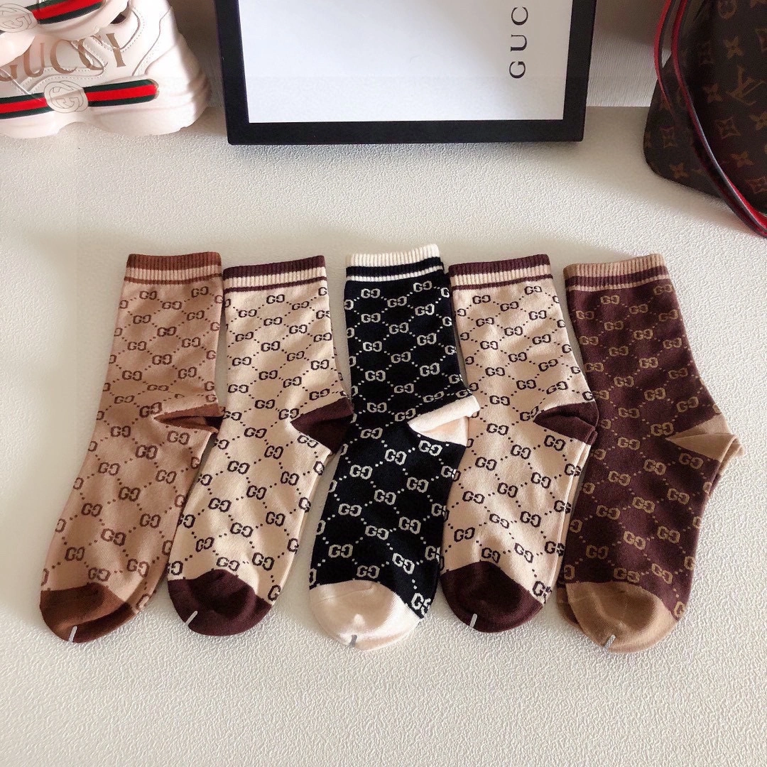 Socks 5pairs Casual 18289