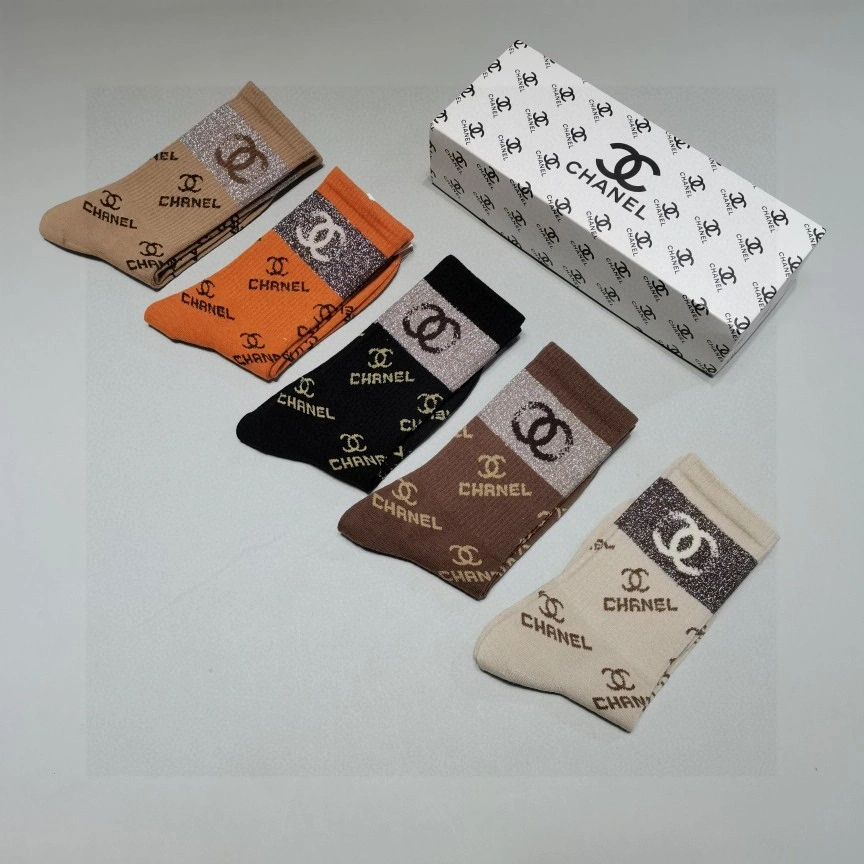 Socks 5pairs Bold 18238