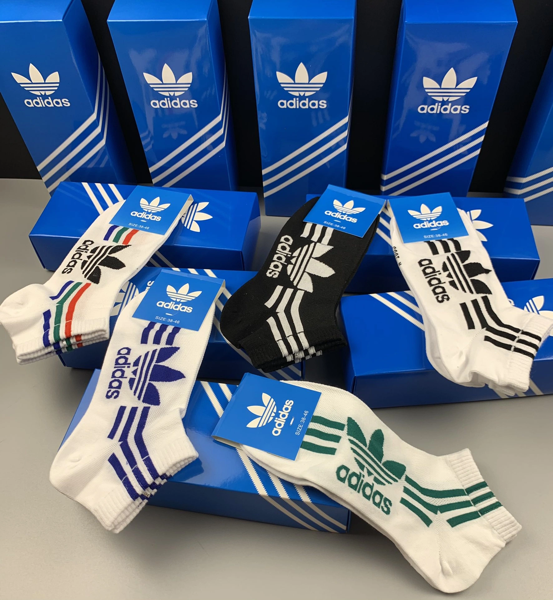 Socks 5pairs Sporty 18281