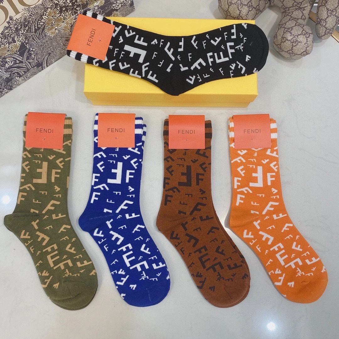 Socks 5pairs Versatile 18239