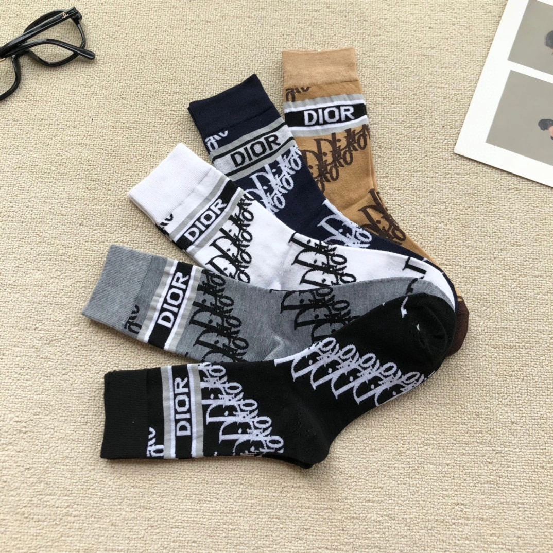 Socks 5pairs Sporty 18303