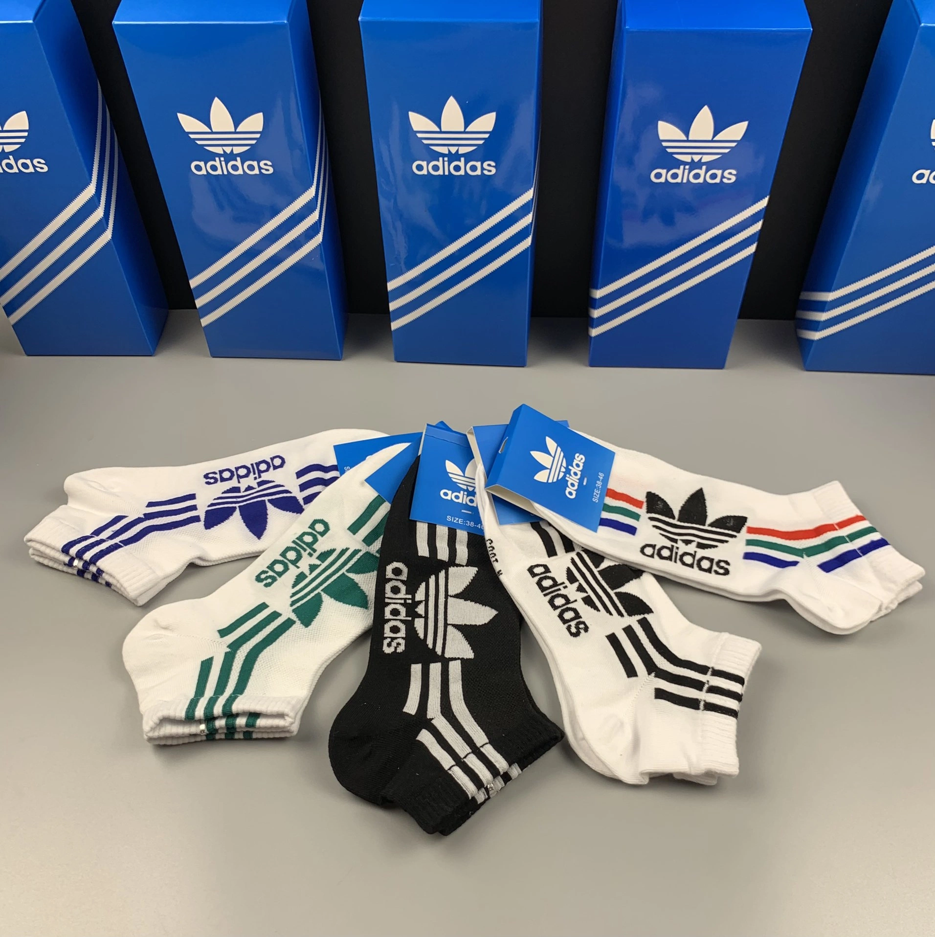 Socks 5pairs Sporty 18281