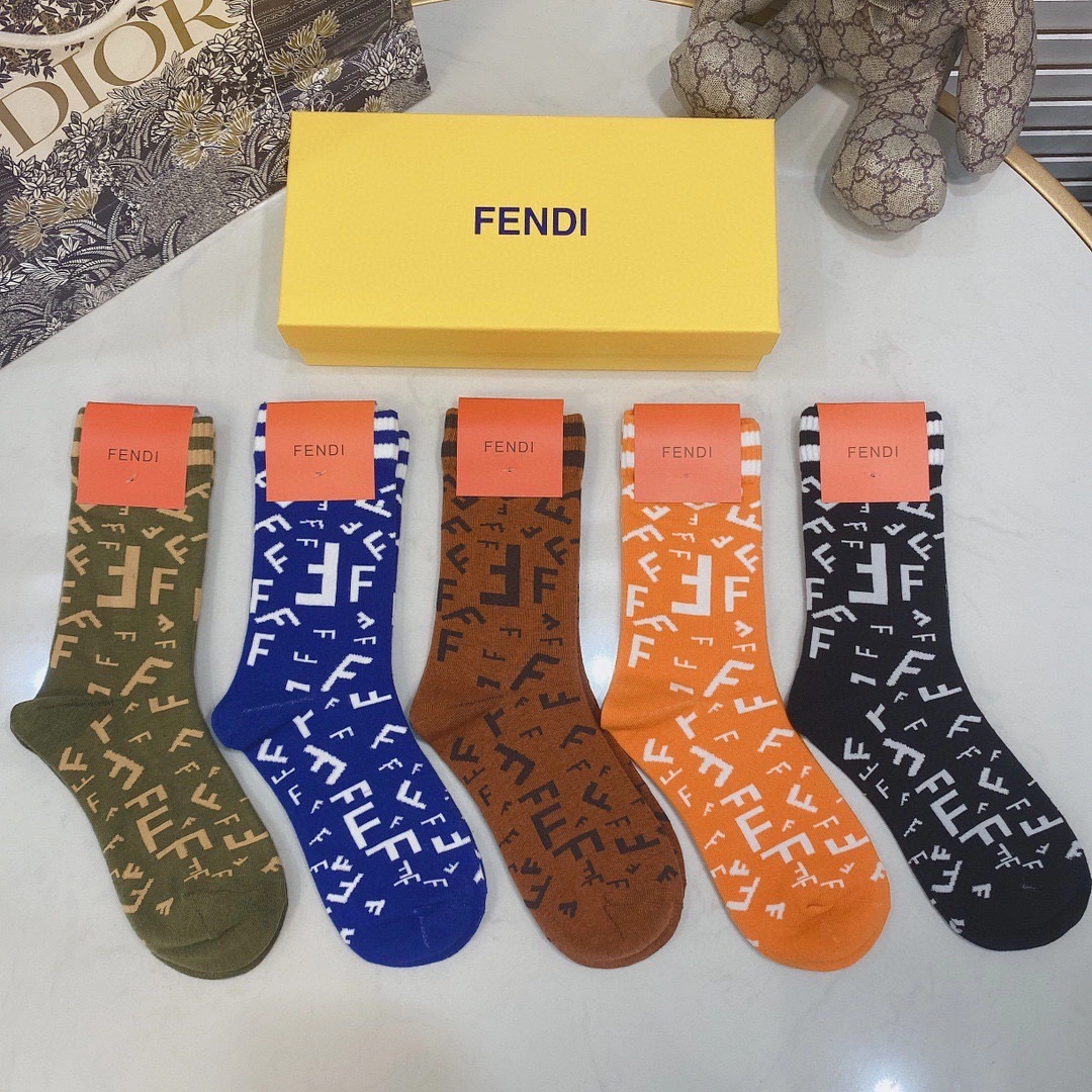 Socks 5pairs Versatile 18239