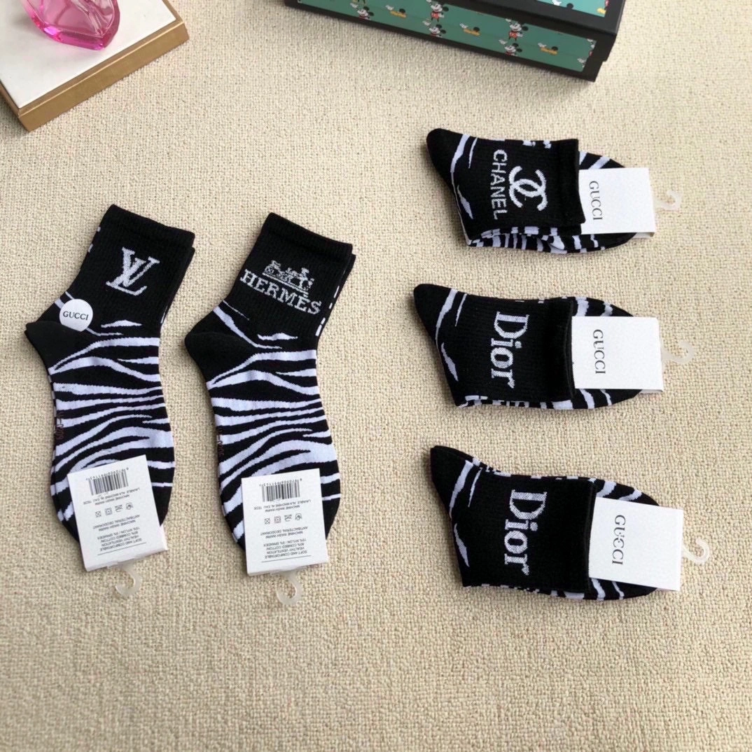 Socks 5pairs RelaxedFit 18297