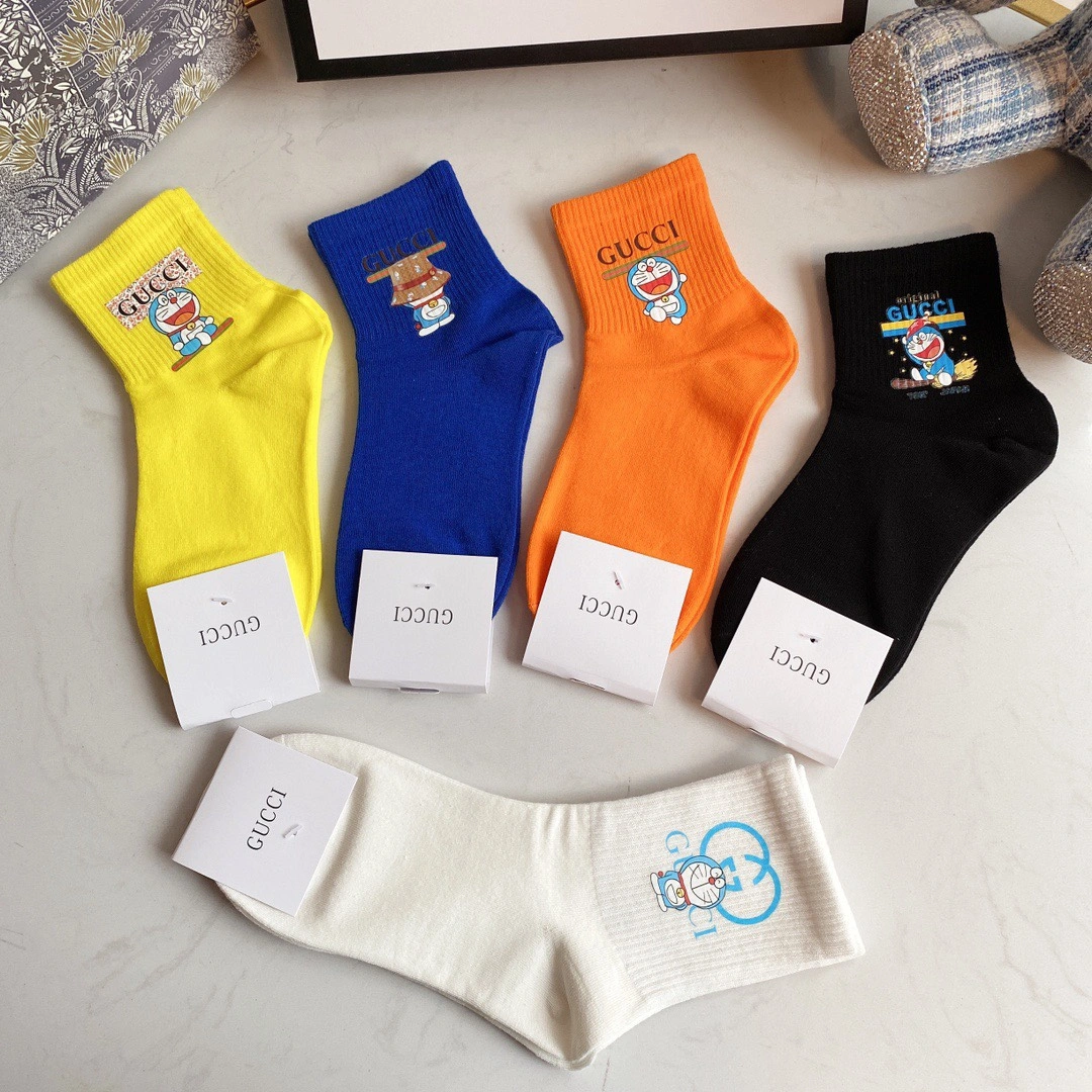 Socks 5pairs Colorful 18319