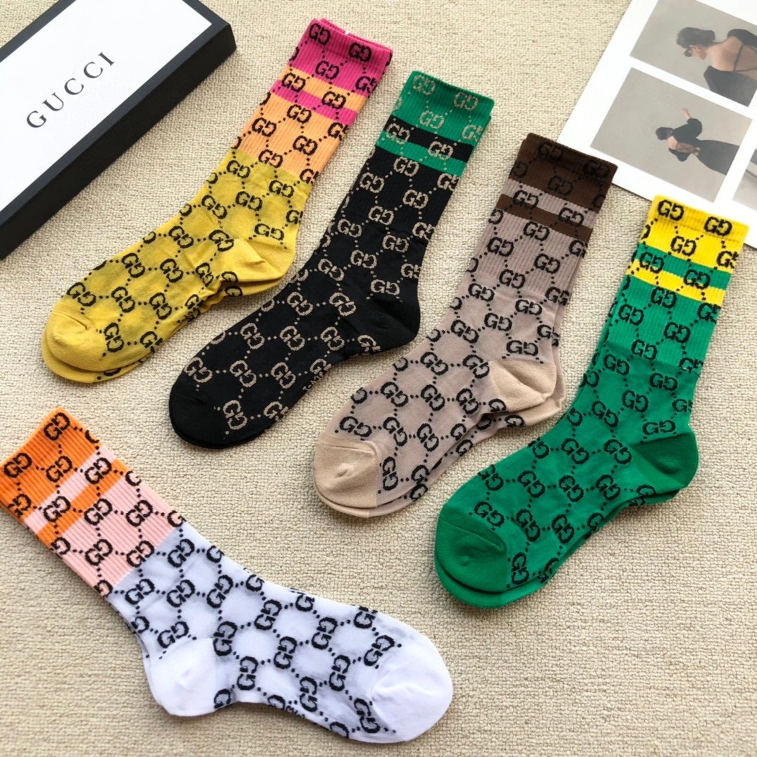 Socks 5pairs Bright 18300