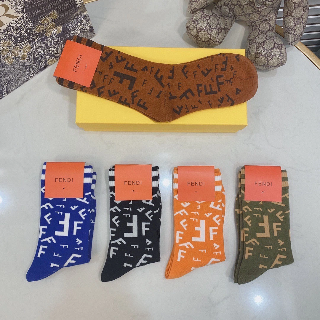Socks 5pairs Versatile 18239