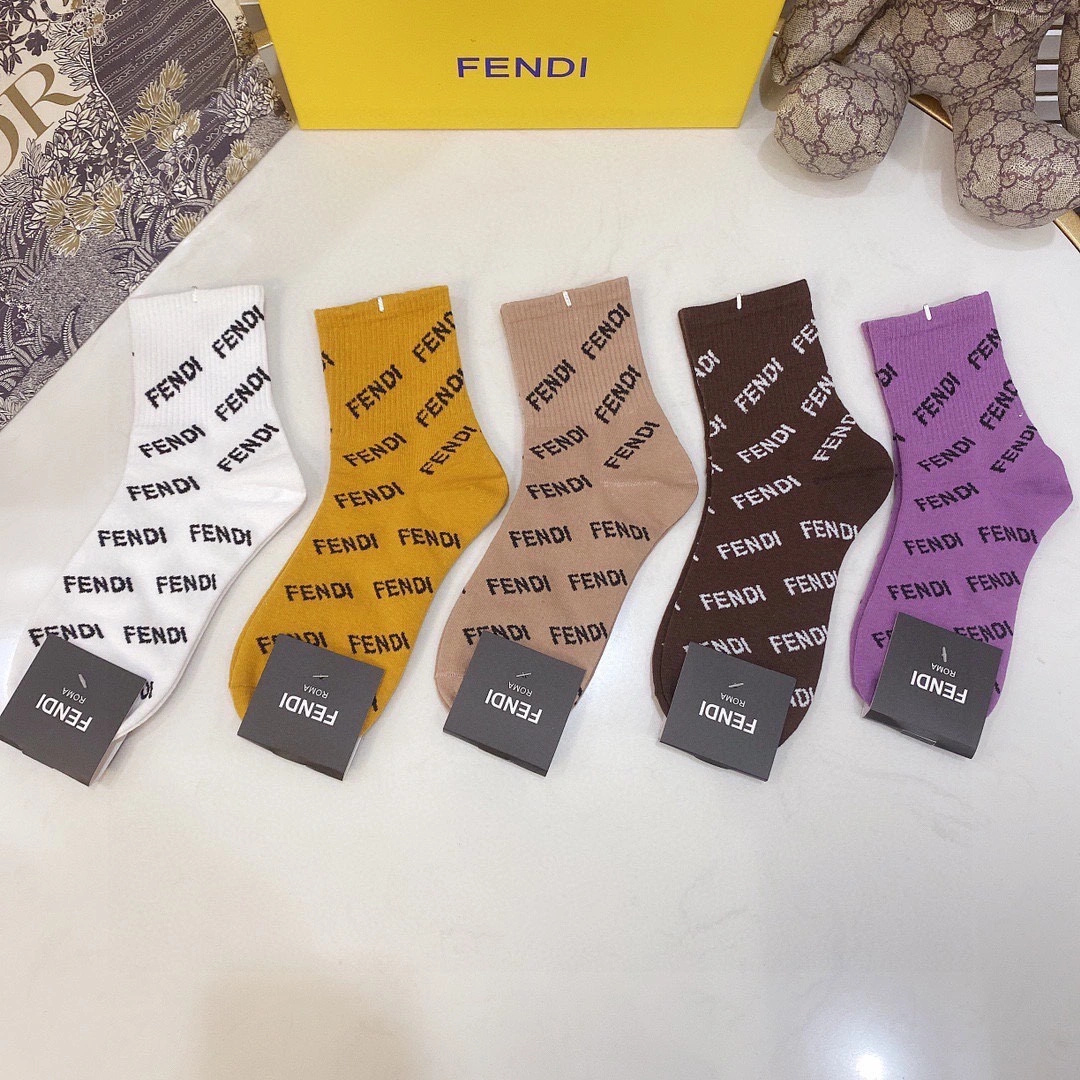 Socks 5pairs Sophisticated 18308