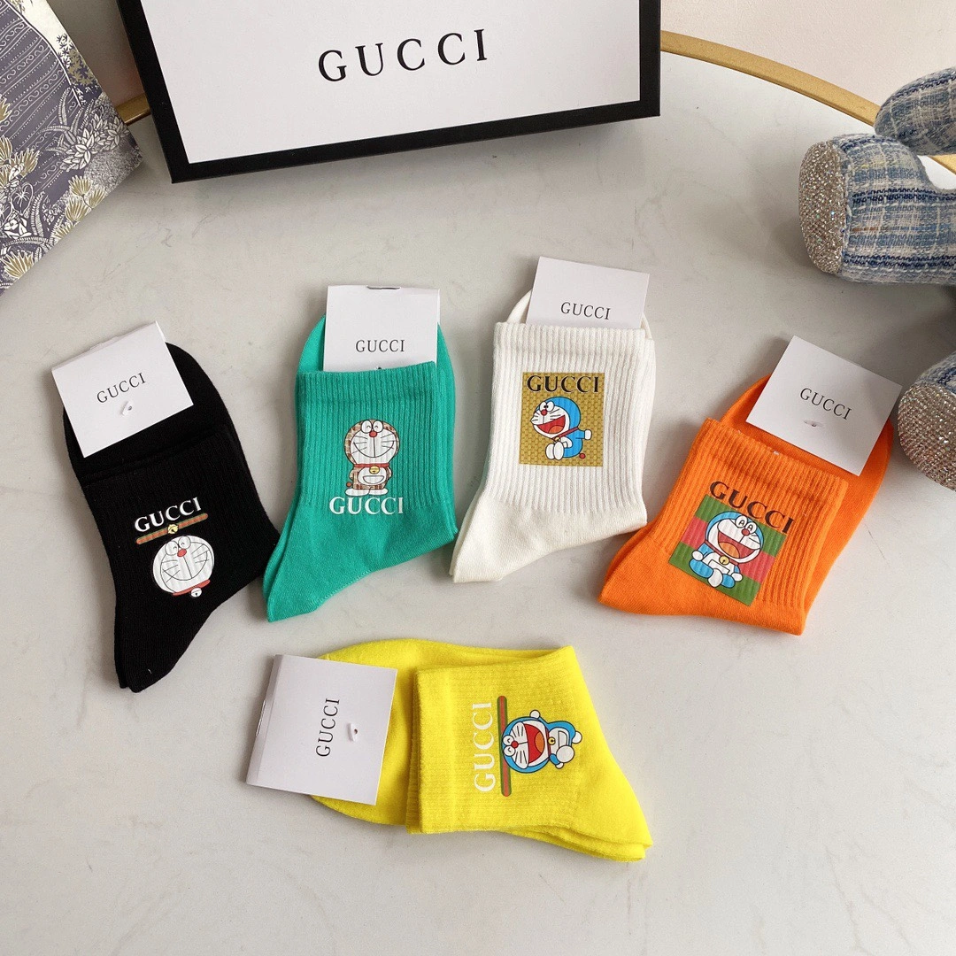 Socks 5pairs Colorful 18319