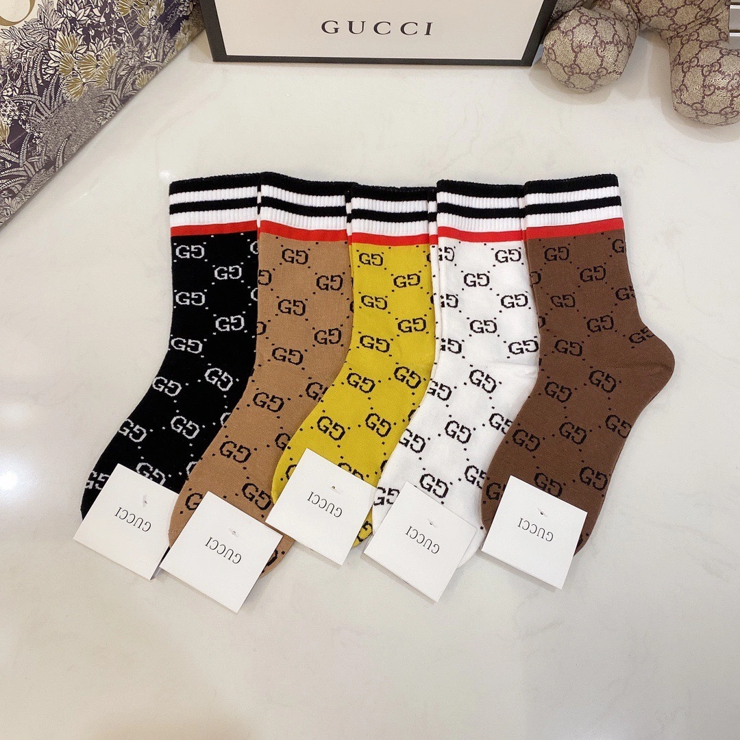 Socks 5pairs Versatile 18241