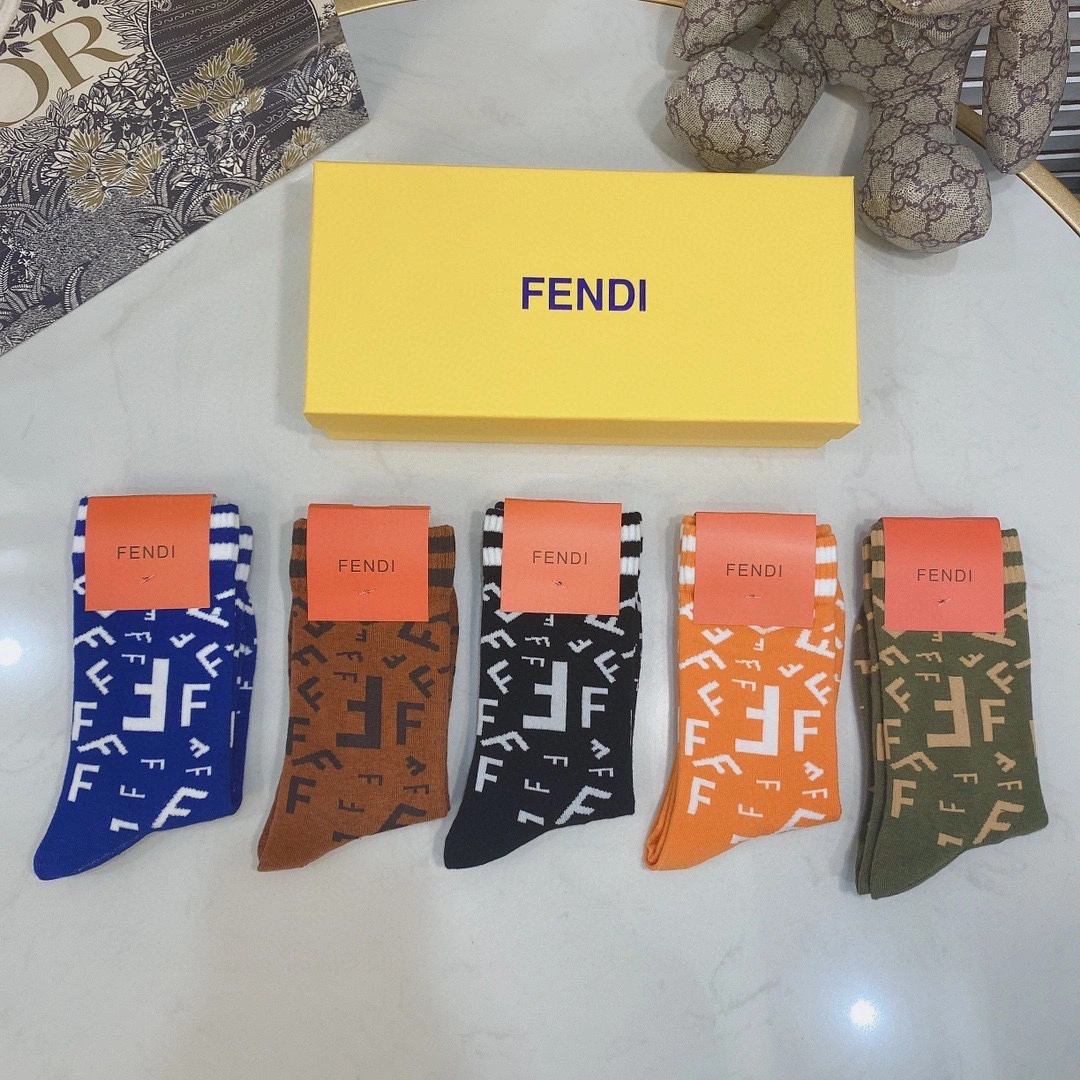 Socks 5pairs Versatile 18239