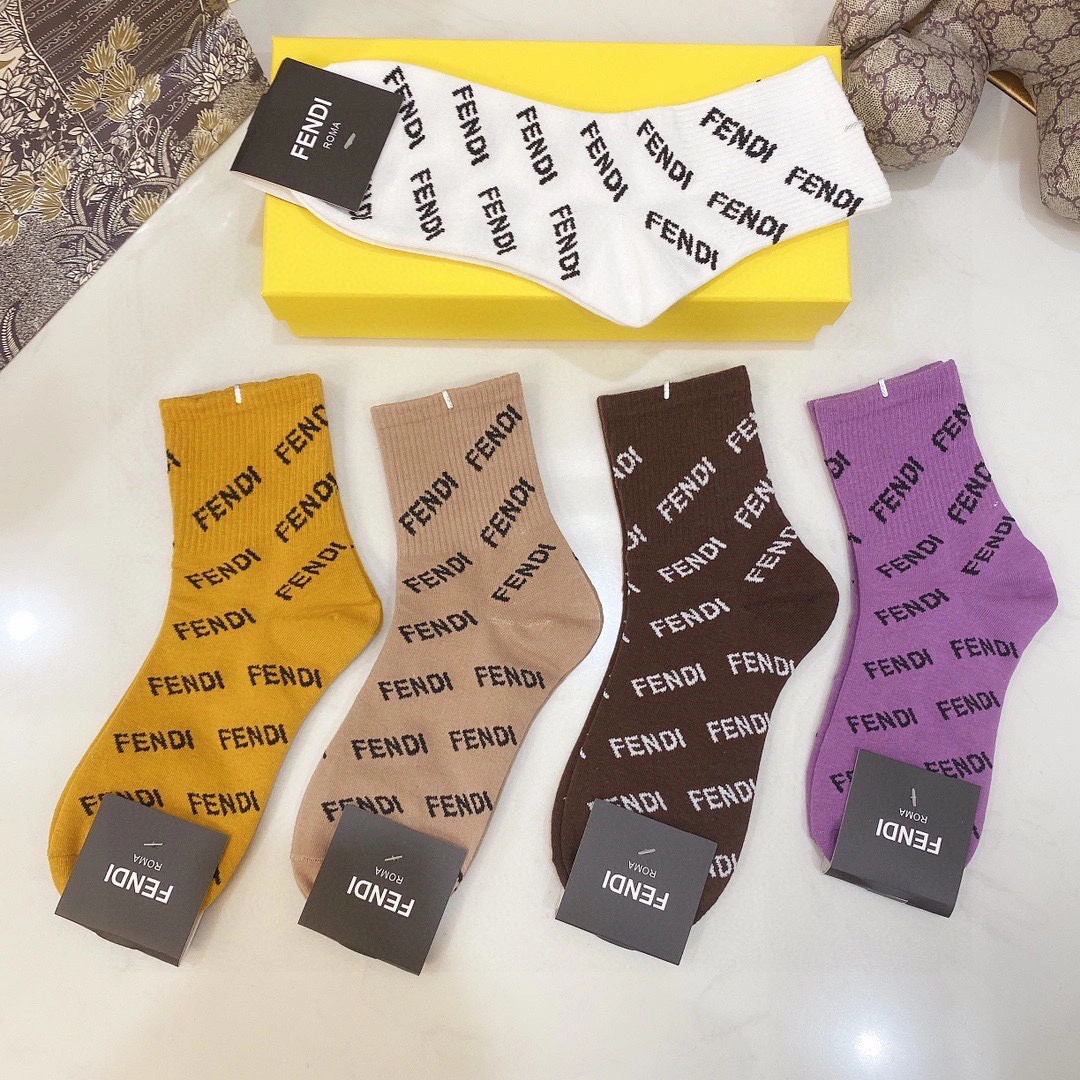 Socks 5pairs Sophisticated 18308