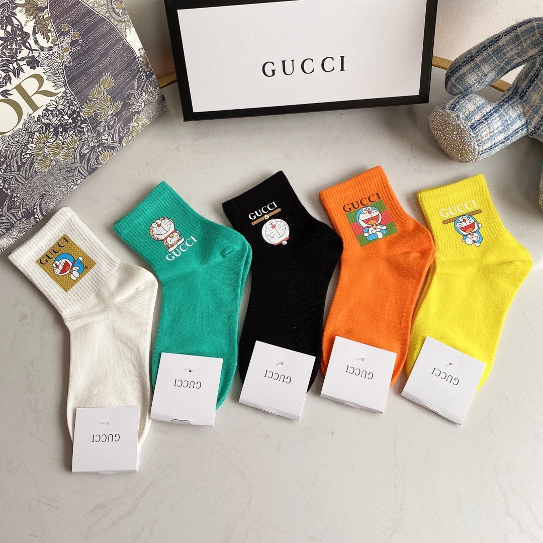 Socks 5pairs Colorful 18319