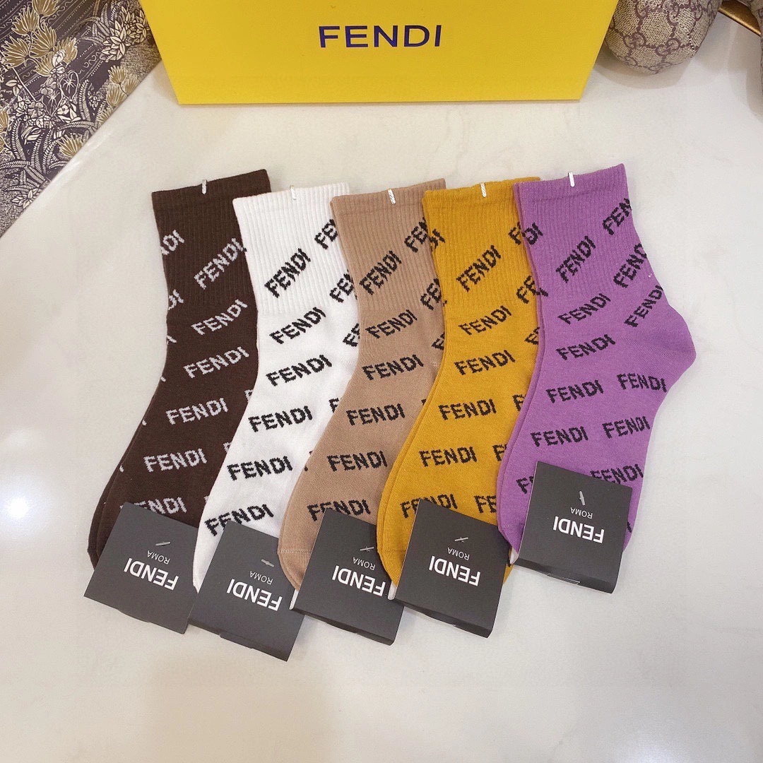 Socks 5pairs Sophisticated 18308