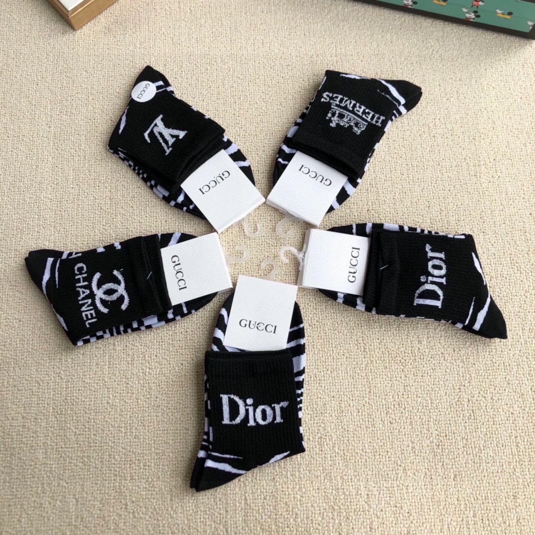 Socks 5pairs RelaxedFit 18297