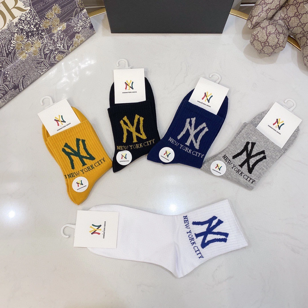 Socks 5pieces Breathable 18343